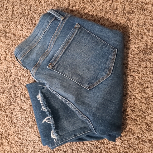 Frame Distressed Blue Jeans - Picture 1 of 4